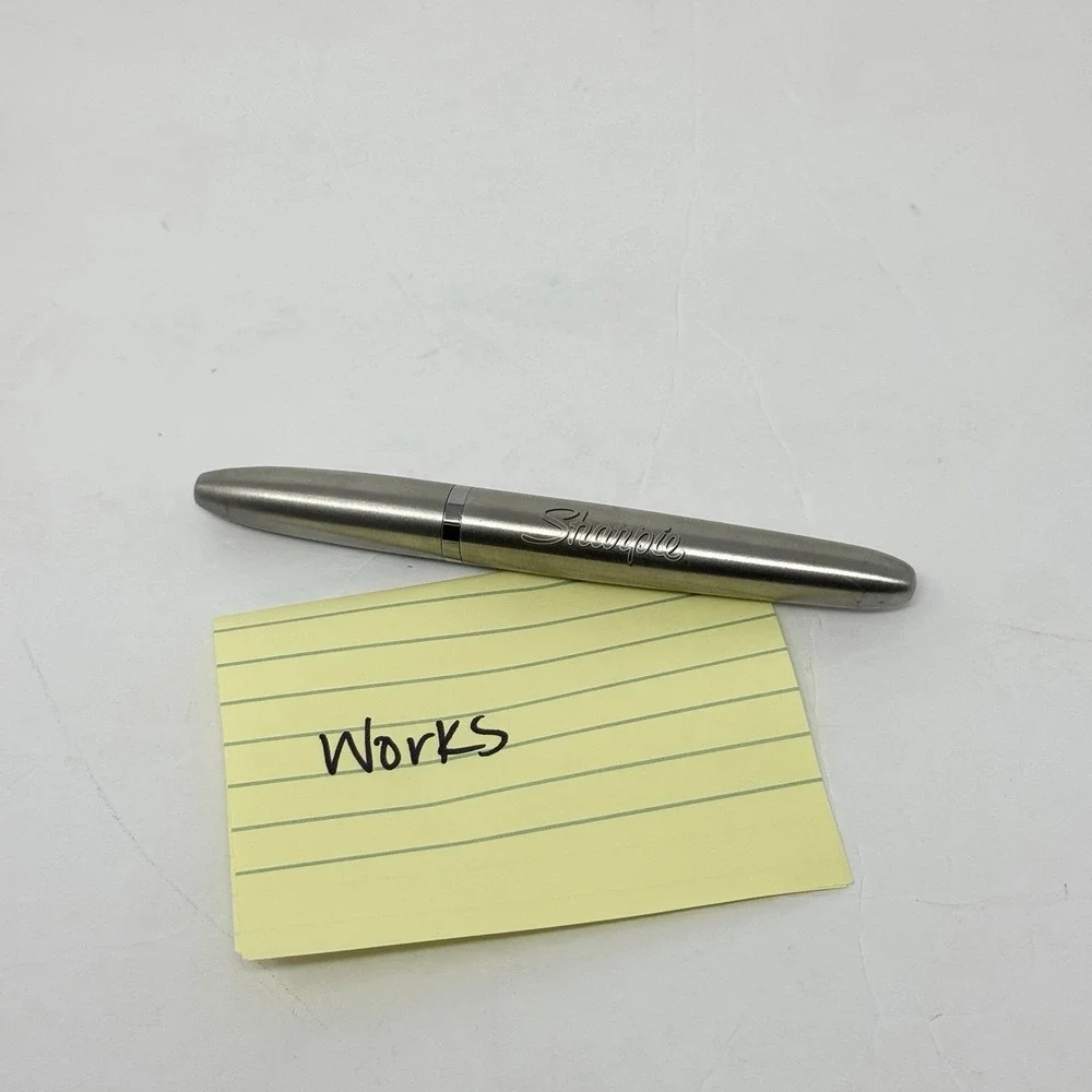 Sharpie Stainless Steel Refillable Permanent Marker 1747388 With Ink ENGRAVED